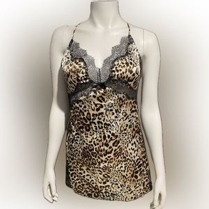 Victoria’s Secret Leopard and Lace camisole
